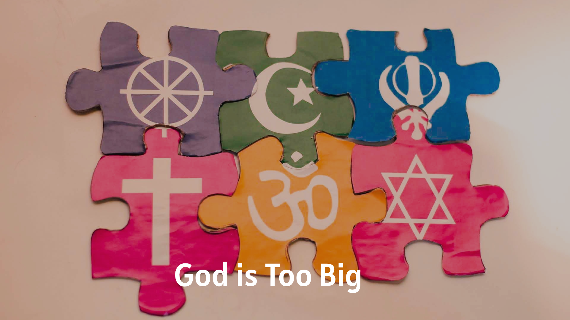 God is Too Big