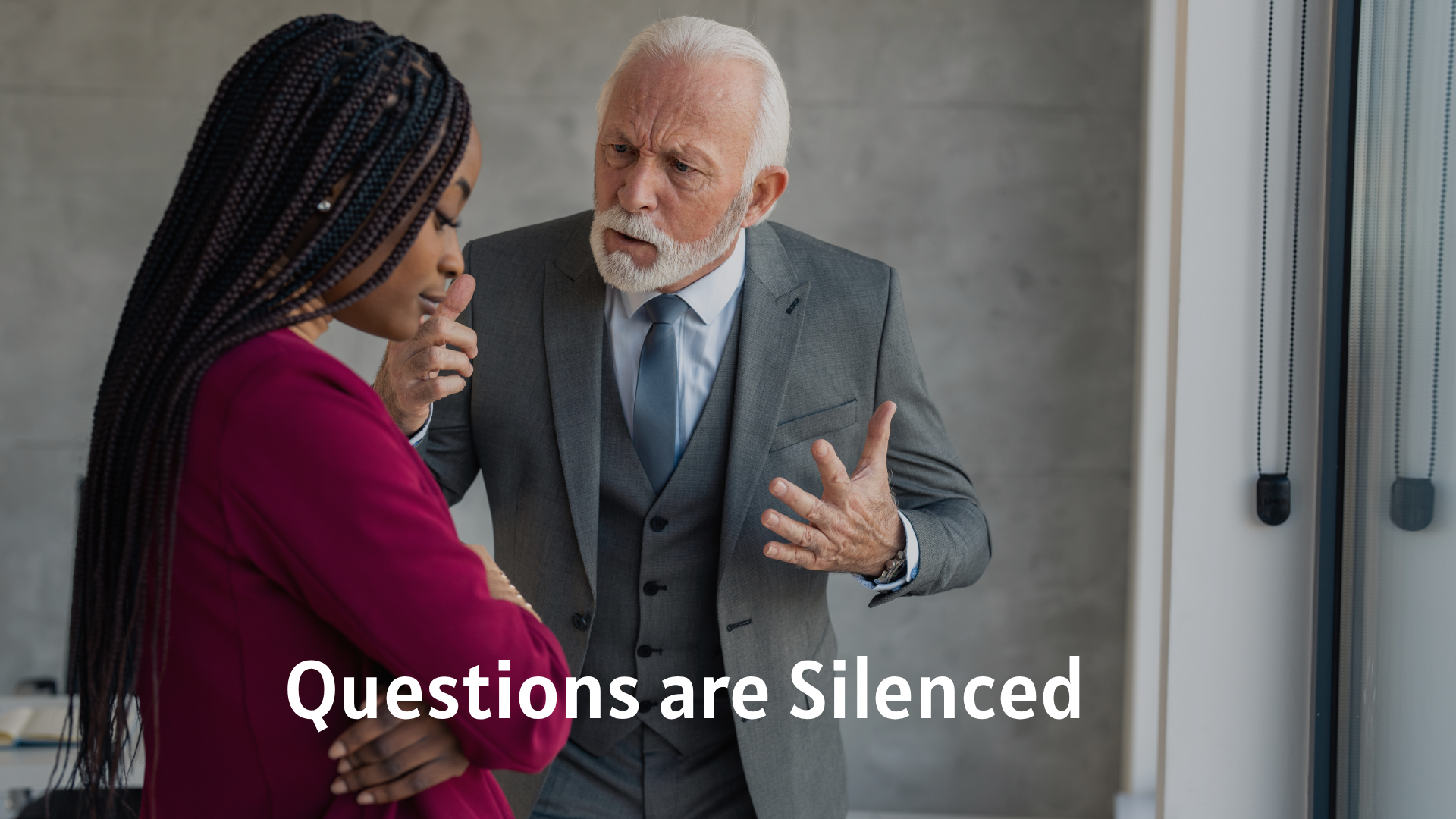 Questions are Silenced