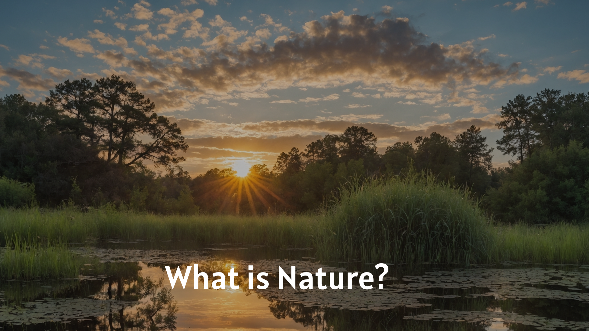 What is Nature?