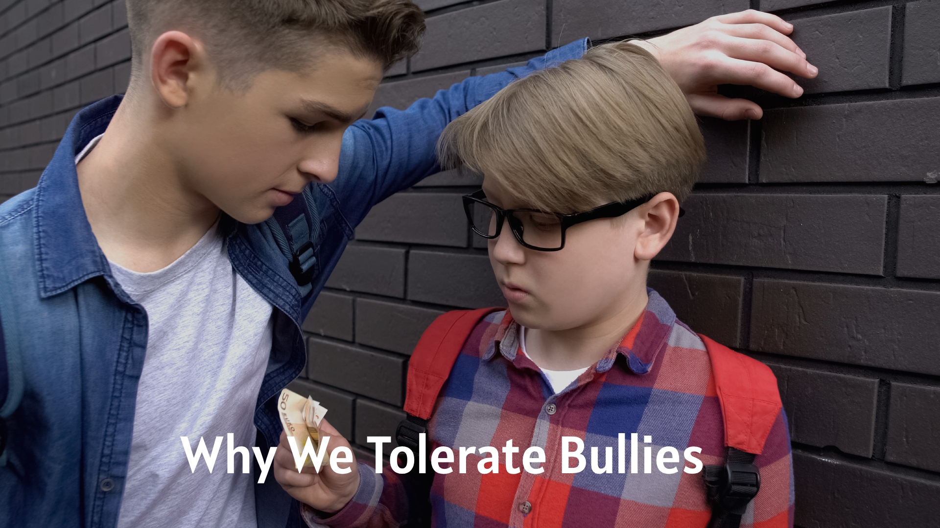Why We Tolerate Bullies